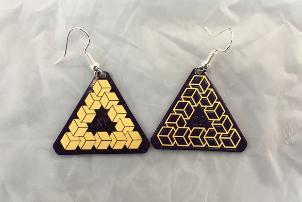 Impossible-Triangle-Earring-Pair