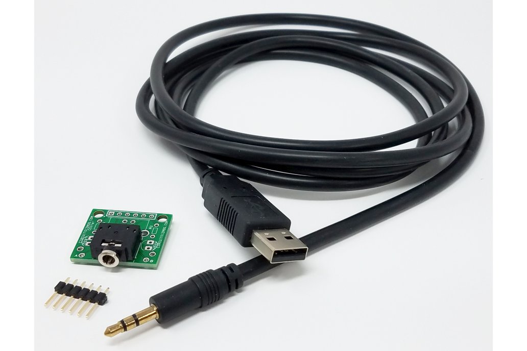 USB to Serial Cable: 3.3V signal level, 3.5mm plug 1