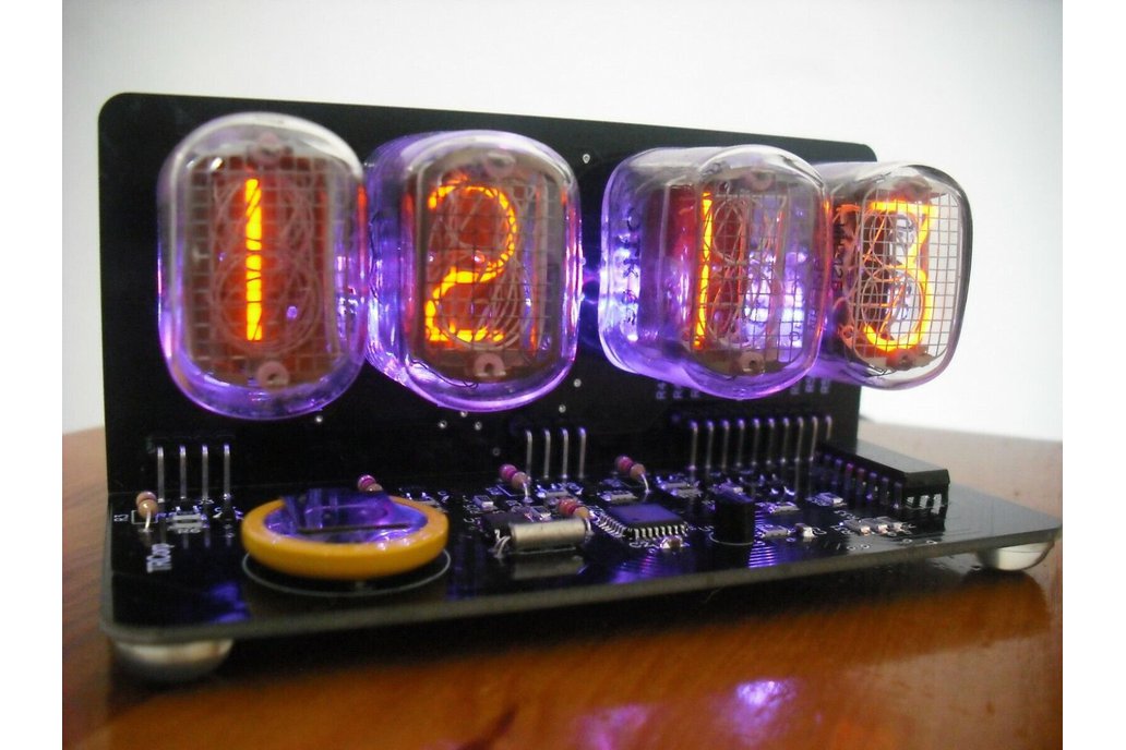 Nixie Tube clock with IN-12 Tube RGB 1