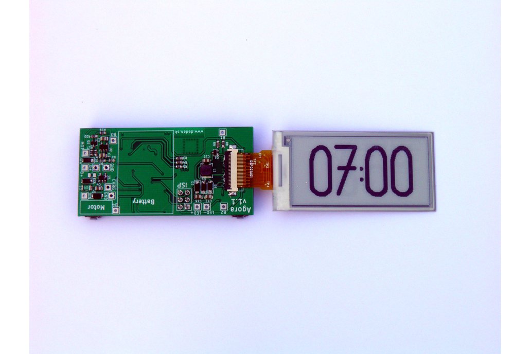 Agora watch/clock PCB with display 1