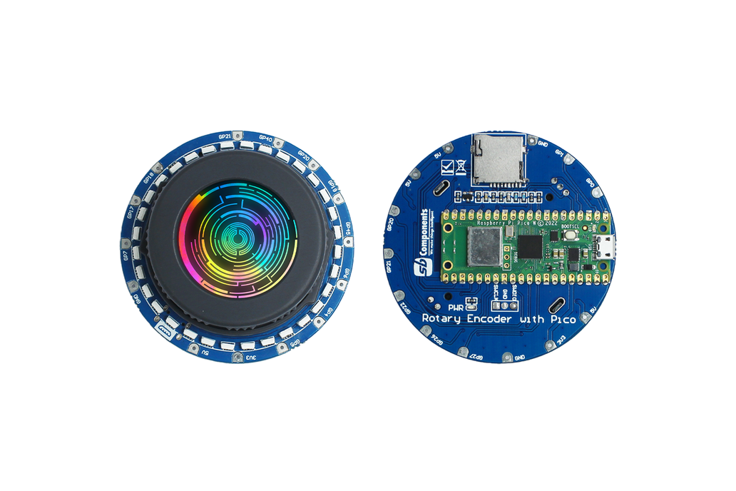 Rotary LED Array & Touch LCD for ESP32-S3 Powered 1