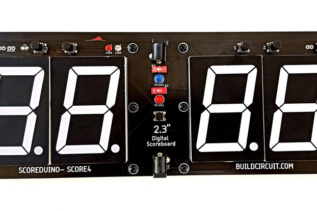 RF and Android Controlled Digital Scoreboard-2.3"