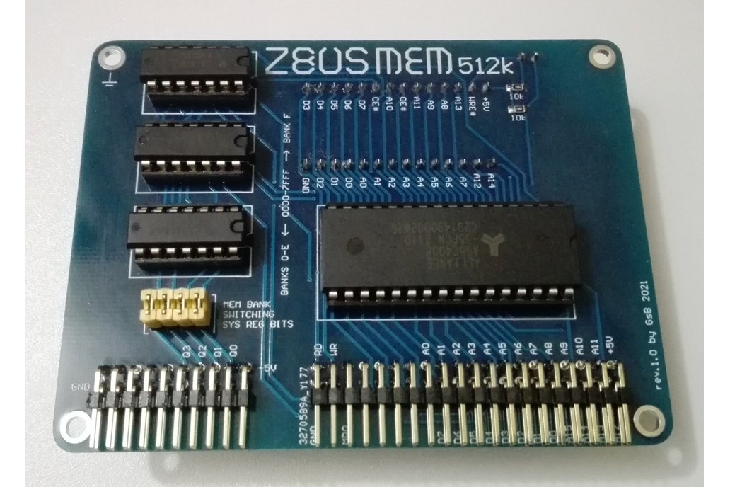 ZEUS - 8-bit hobby computer kit from GeorgySB on Tindie