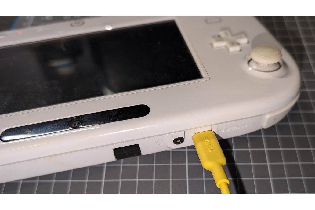 USB-C Mod for Nintendo Wii U GamePad 1