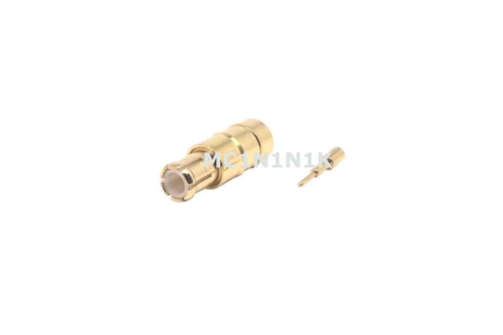MCX Male Plug  Connector  Crimp MC1N1N1L - 4pcs 1