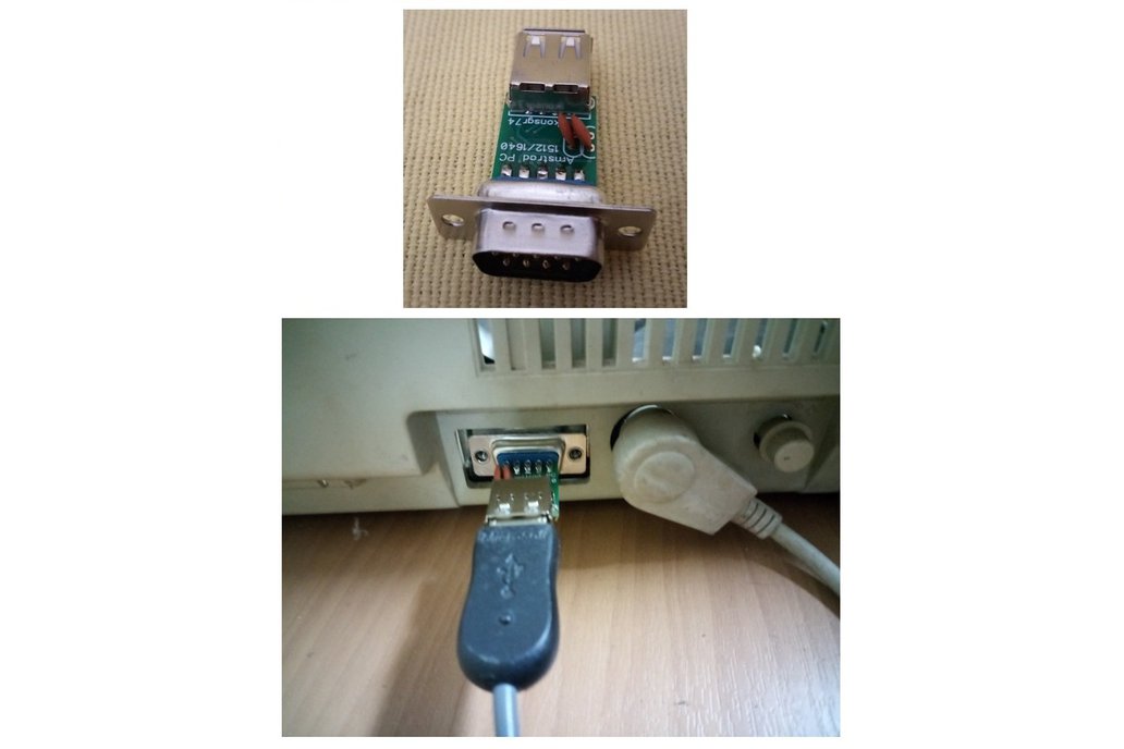 Amstrad PC 1512 1640 2086 3086 USB Mouse Adapter 1