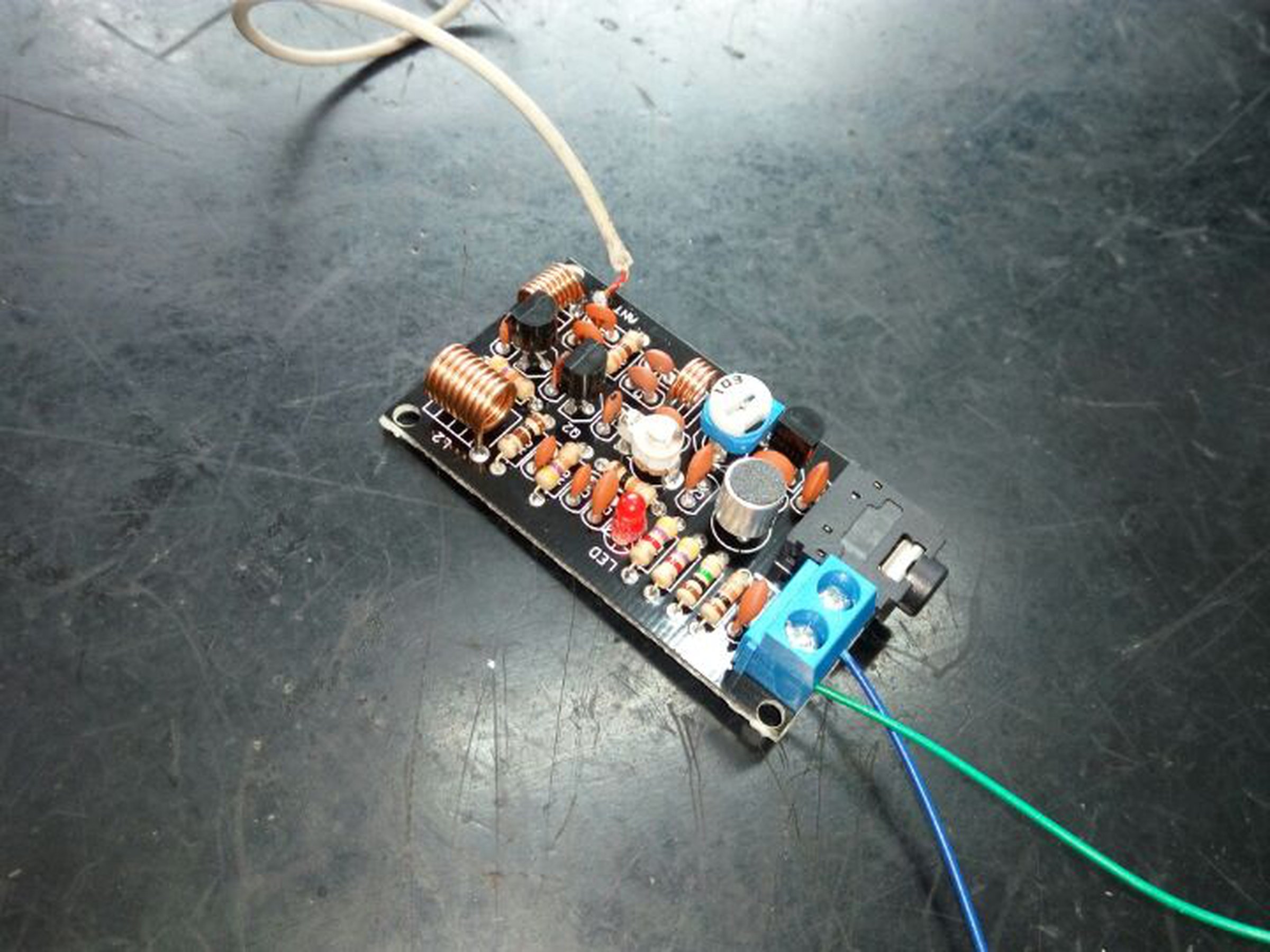 FM Radio Transmitter DIY(11840) from ICStation on Tindie Circuit Diagram