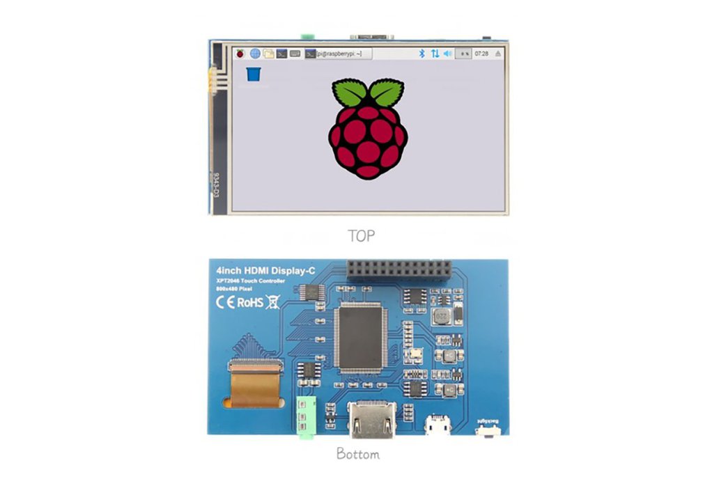 4 inch HDMI LCD Display for Raspberry Pi 1