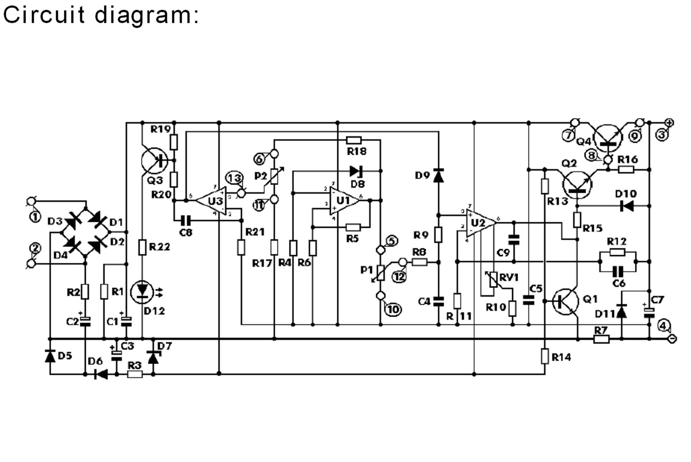 Precise Power Supply Adjustable 0-30V 0-3A DIY 5
