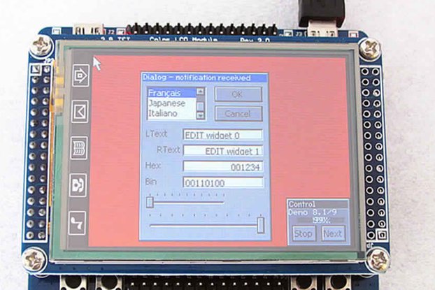 Development board MINI V3 STM32F103RBT6(development board ) with 2.8" TFT-module