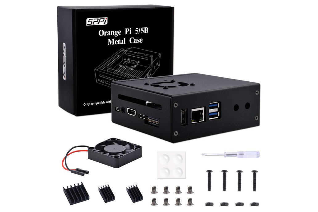 52Pi Orange Pi 5/5B Metal Case 1