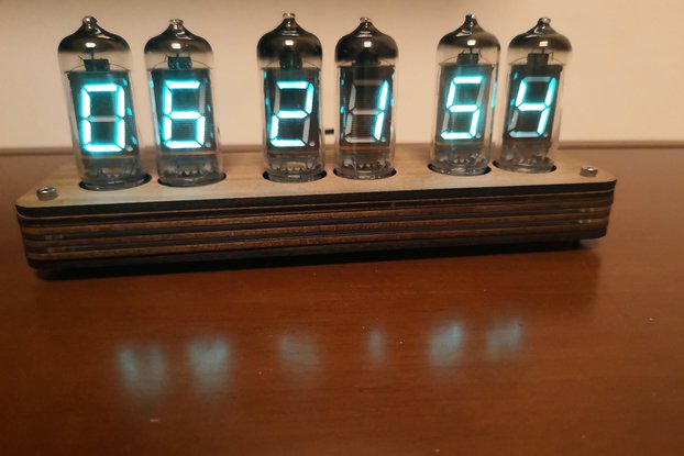 IV11 VFD Tube Clock - Complete assembled