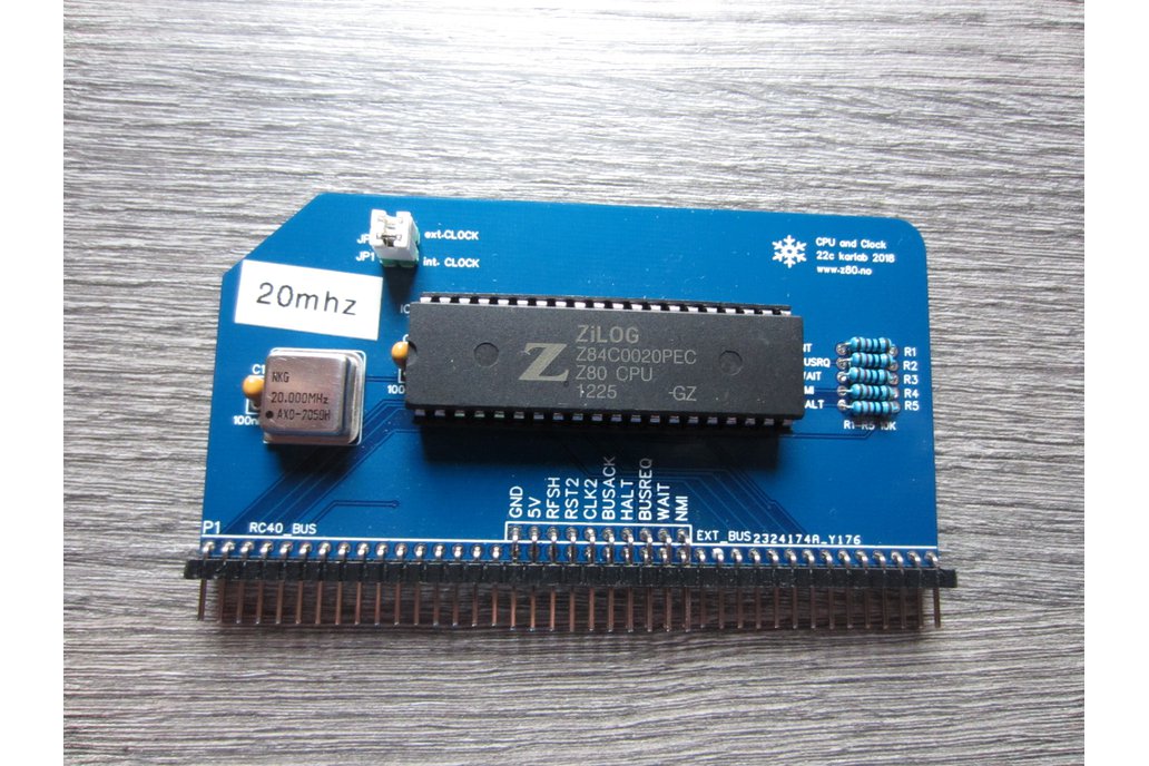 #22c Z80 CPU Module 1