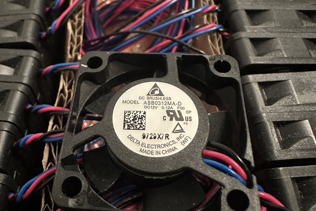 Delta Electronics ASB0312MA-DF00 30x30x10mm Fan