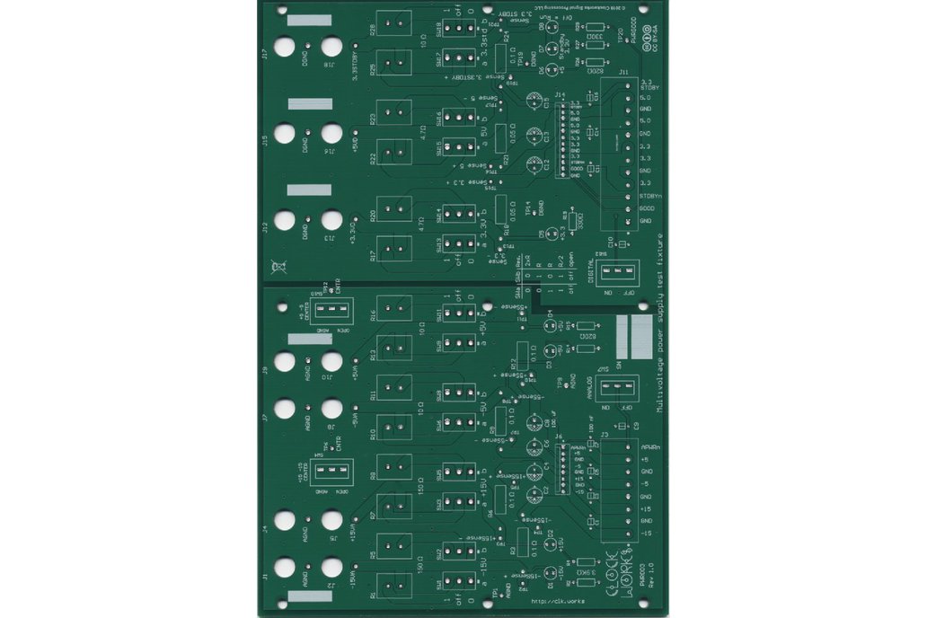 Multi output power supply load system: PCB only 1
