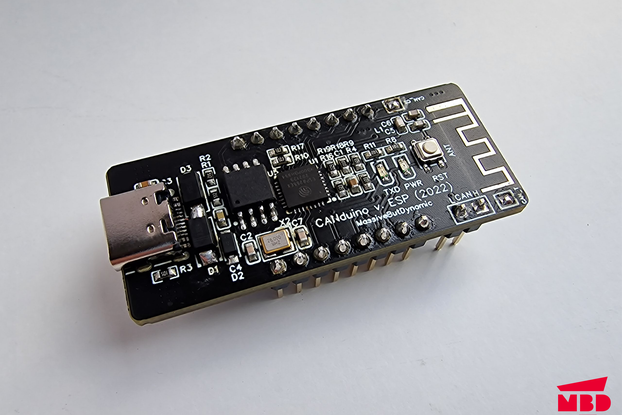 CANduino vESP - ESP8266 with CAN-bus
