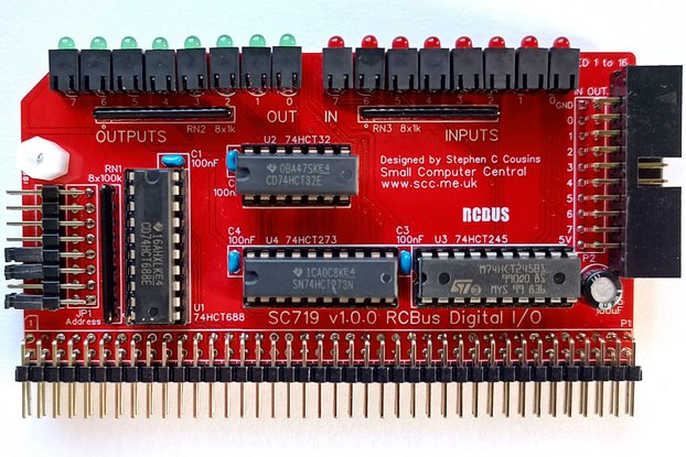 SC719 RCBus-80pin Digital I/O Module Kit