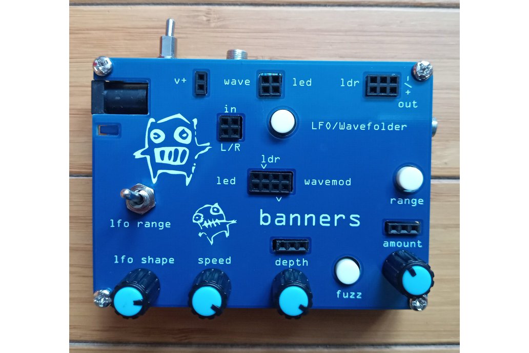 Banners - analog modular wavefolder  and lfo 1