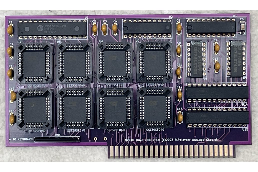 ProDOS NVRAM Drive 4MB R/W v5.0 for Apple II 1