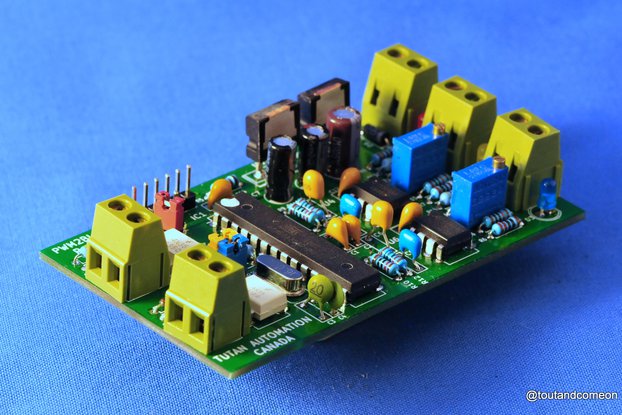 Isolated 2 Chan Low Speed PWM to Analog Converter