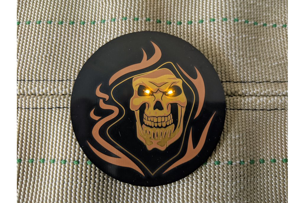 Grim Reaper Halloween Pin 1