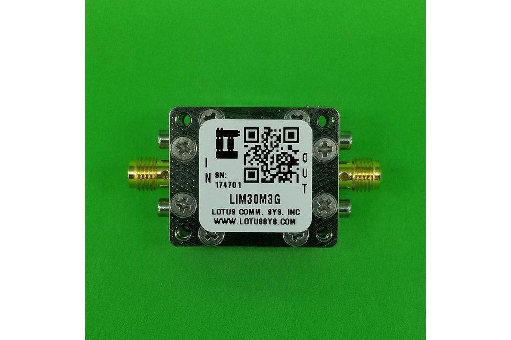 Limiter 30 - 3000 MHz (+12 to 30 dBm) 1