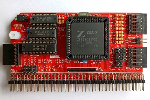 SC722 RCBus-80pin Z180 CPU Module Kit