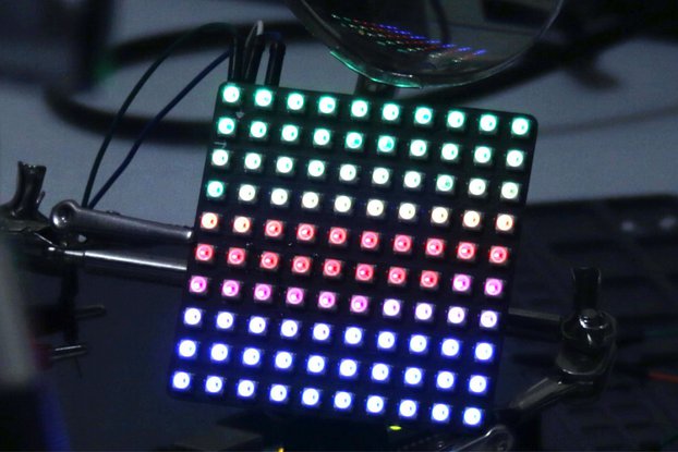 LED Matrix 65x65 mm - WS2812B 3535 - 10x10
