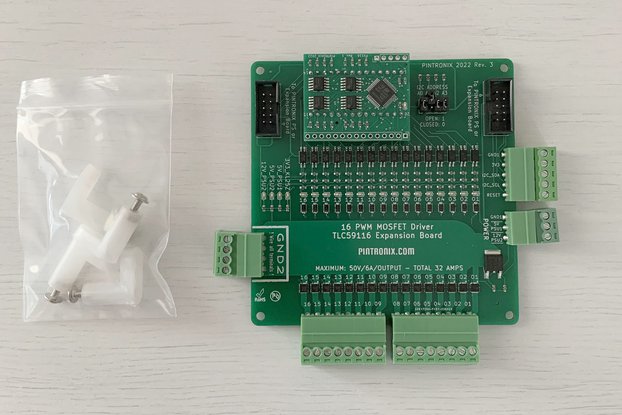 PINTRONIX PWM MOSFET Pinscape Expansion Board