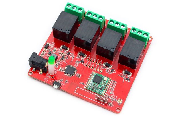 4-Channel LoRa Relay Kit with Controller