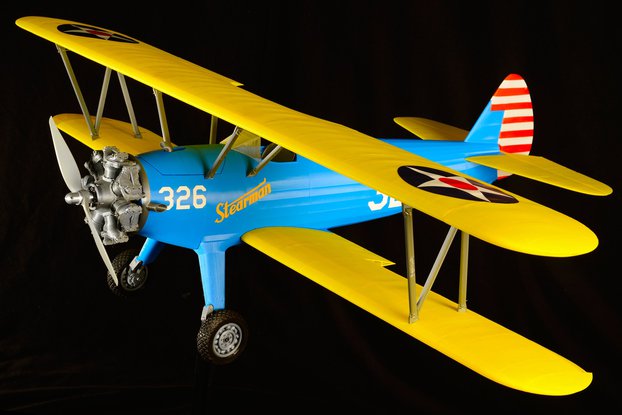 Stearman PT-17 Kaydet Heritage Sky blue  Edition