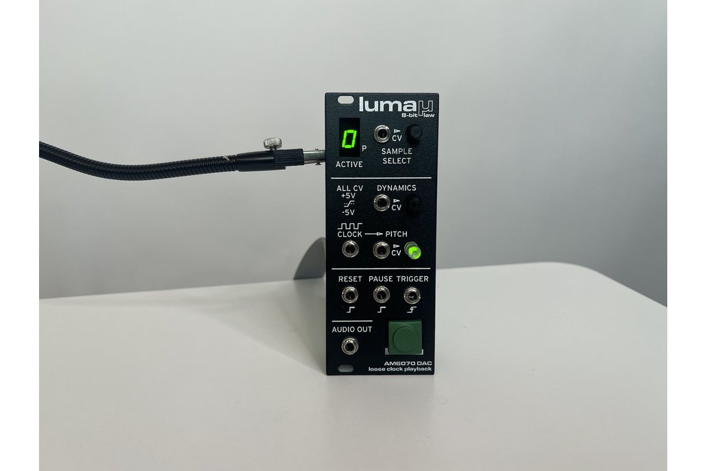 Luma-mu Drum module Eurorack 8-bit ROM player 1