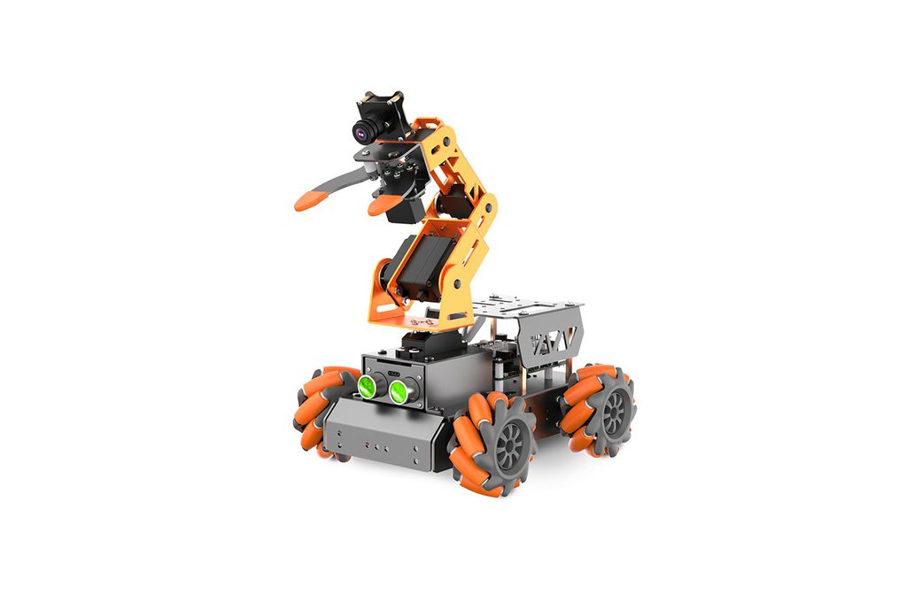 MasterPi RPI Robot Car with AI Vision Robot Arm 1