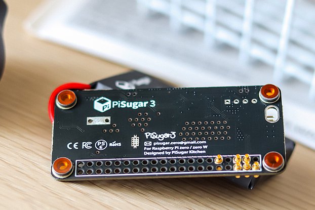Pisugar 3: Battery for Raspberry Pi zero