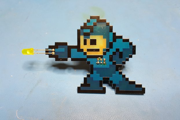 8-Bit Blue Man SAO
