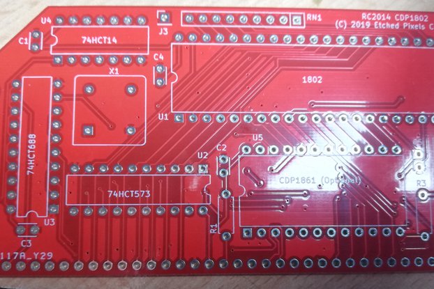 1802 Processor Card for RC2014™ PCB only