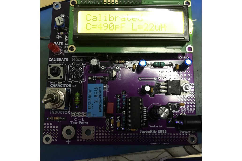 Inductance-Capacitance Meter  AVR - AtMega 328P 1