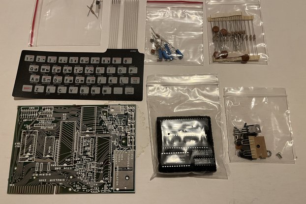 Sinclair ZX81 Computer Kit