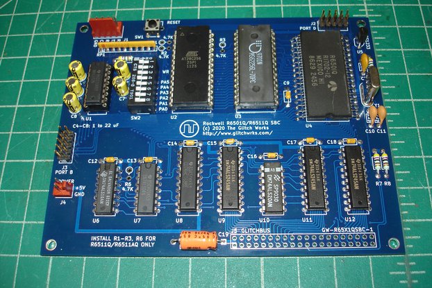 Glitch Works R6501Q/R6511Q Single Board Computer