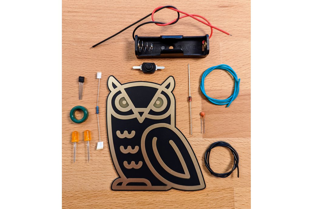 The OwlThief - A Golden Owl soldering Kit 1