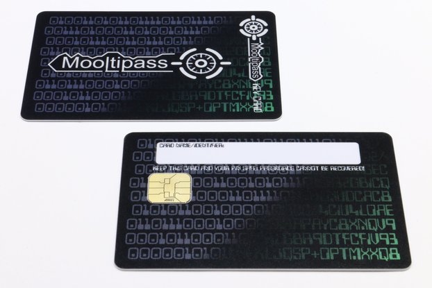 Mooltipass Cards & Holders
