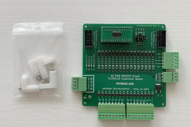 PINTRONIX PWM MOSFET Pinscape Expansion Board