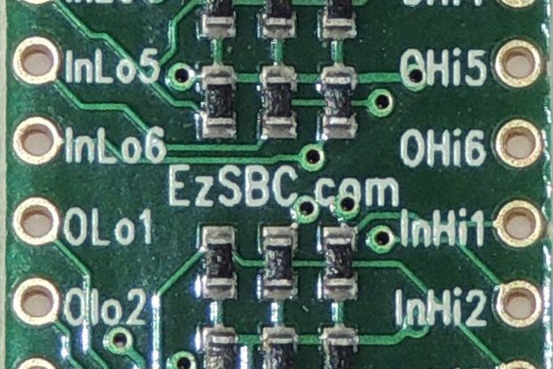 12V Level Shifter and Buffer 2x6 Channel
