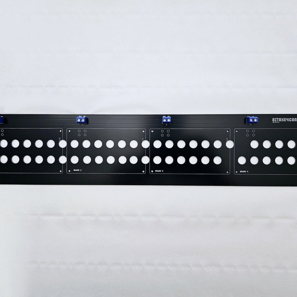 BITAXE4Carrier: The carriers for 4 Bitaxes Miners from ElectronicTricks on  Tindie