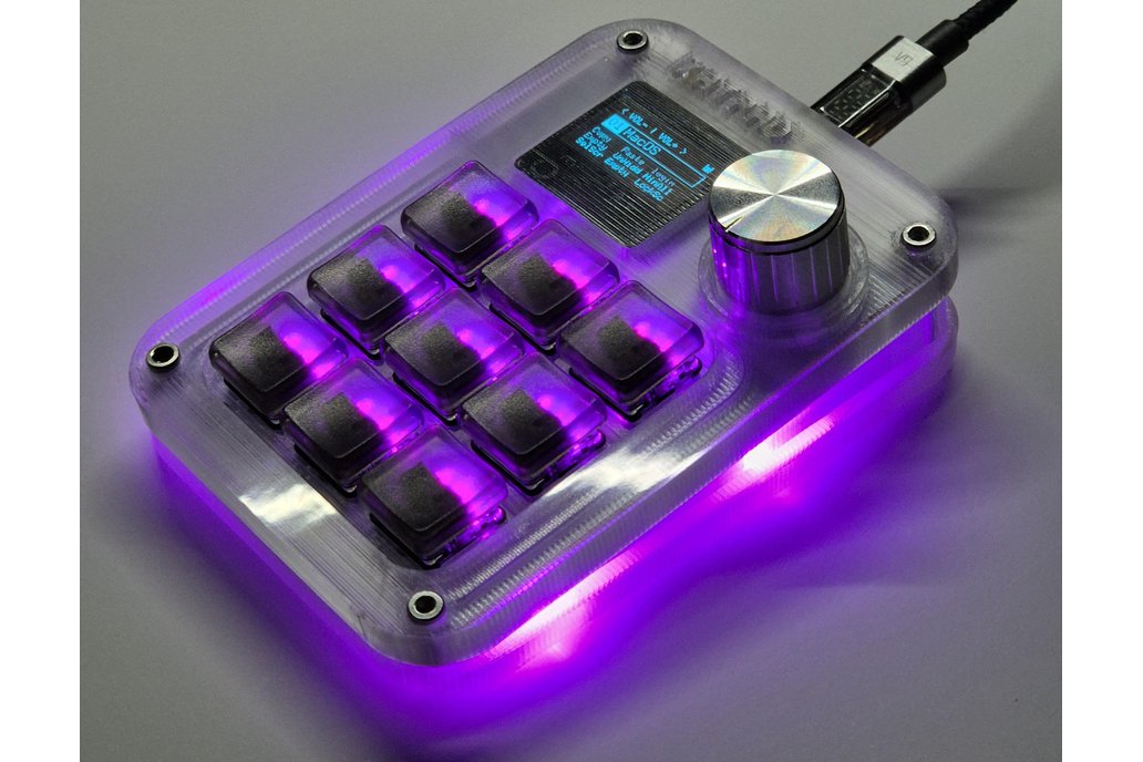 KatPad - The Smart 3D printed macropad -No QMK/Via 1