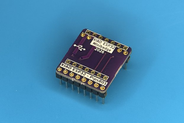 Seeed XIAO ESP32 Minibadge