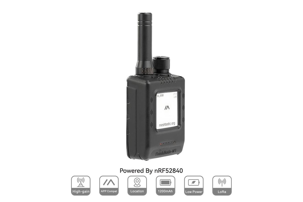 ThinkNode M1 LoRa Meshtastic Transceiver 1.54"/GPS 1