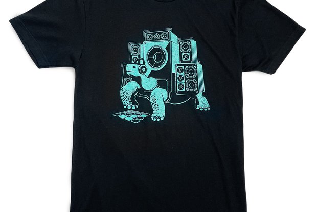 BOOM BOX TORTOISE Graphic T-shirt