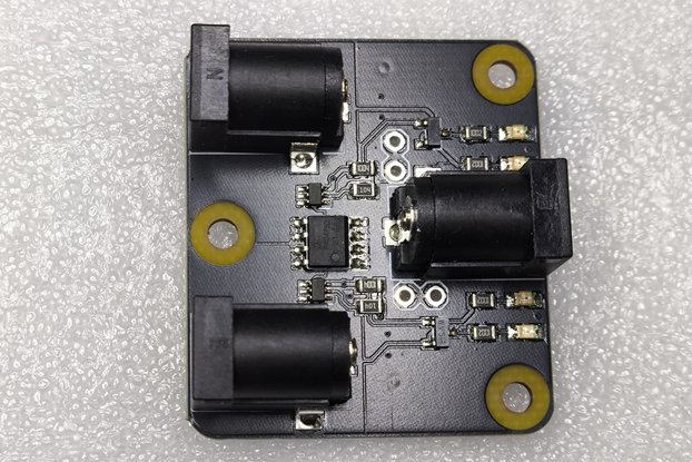 Dual Ideal Diode - Barrel Jack