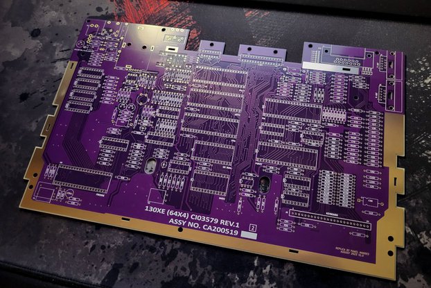 Atari 130XE CA200519 Motherboard Replica PCBs